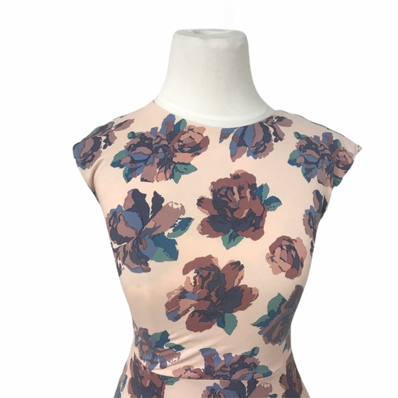 Aritzia Talula Floral Palmetto Skater Mini Dress - Picture 2 of 8